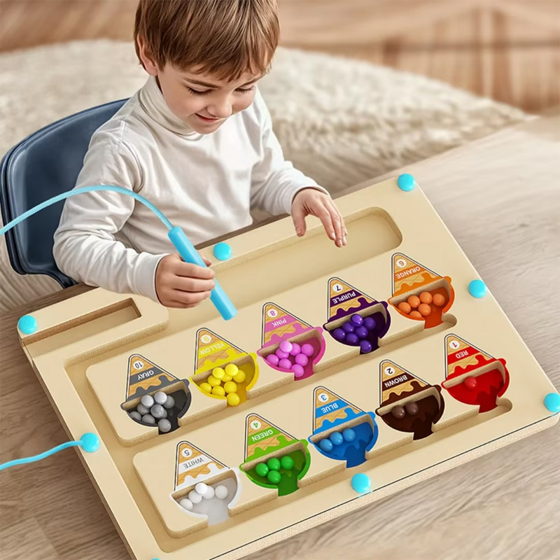 Kids Education Number - Es Krim magnetik warna dan jumlah