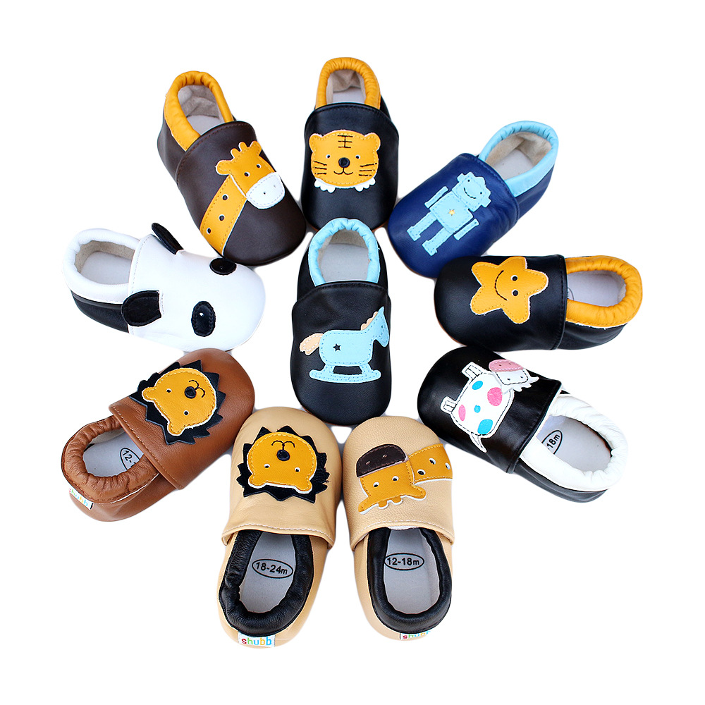 Kids First Education - Sepatu Bayi Kulit Kasual untuk Langkah