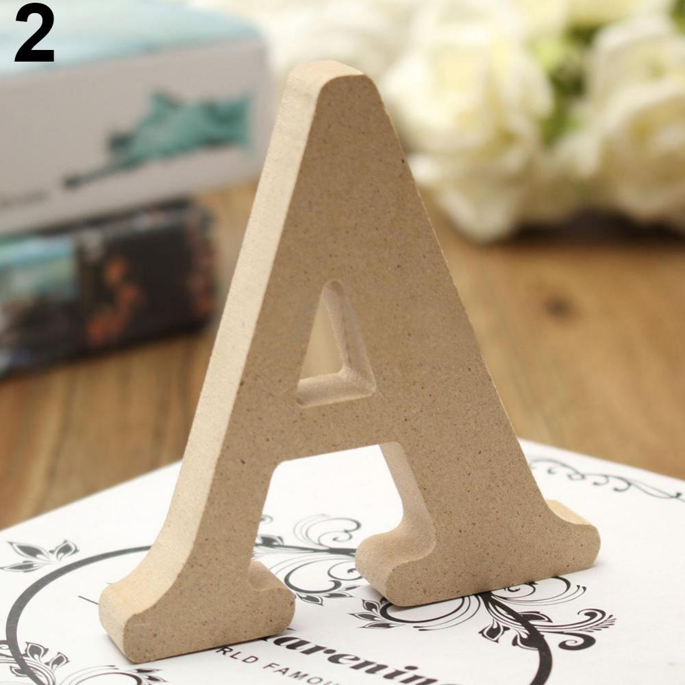 Kids Education Name - 10Cm Berdiri Bebas A-Z Huruf Kayu