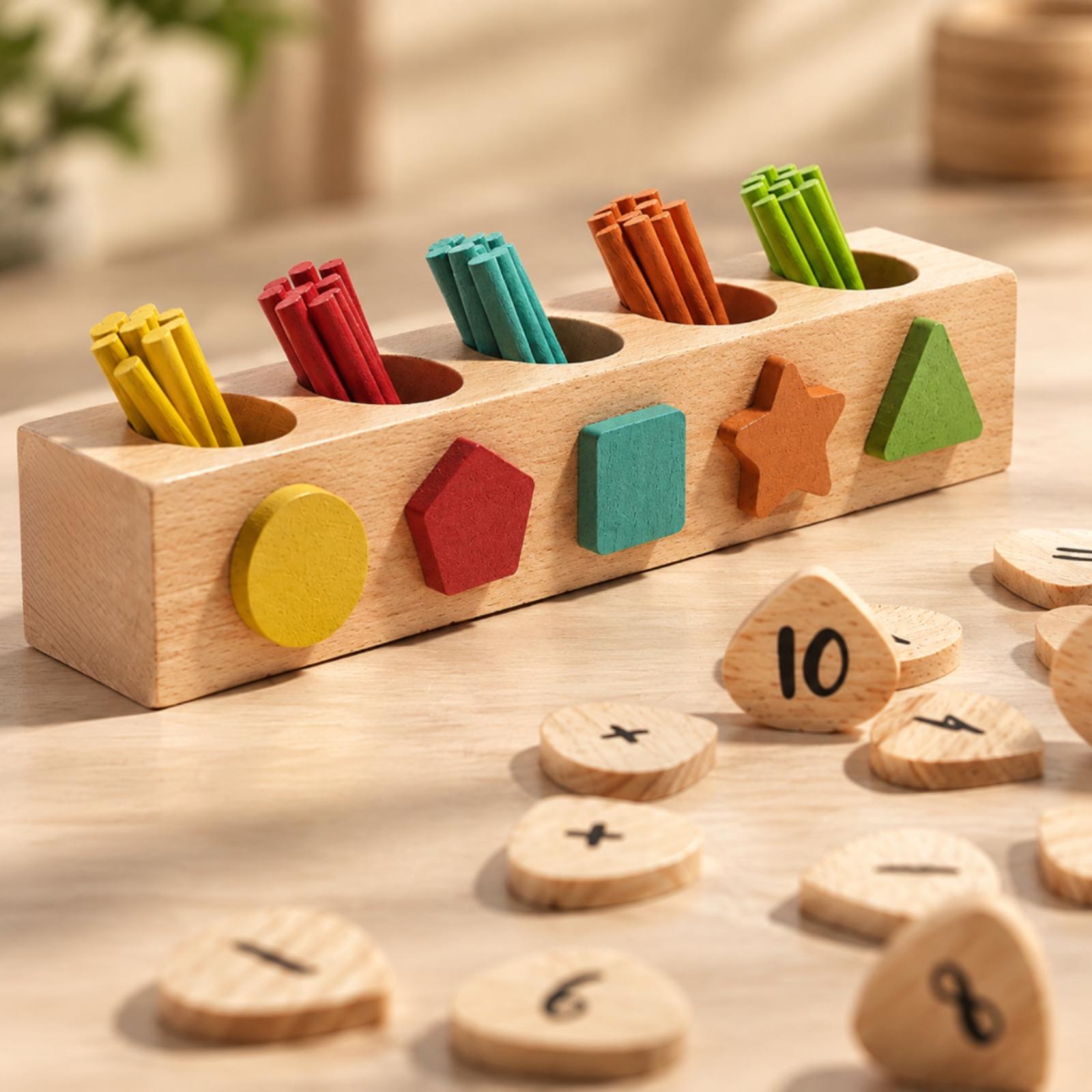 Mainan Edukatif Kayu untuk Bel - Kids Education Number ulasan dan harga