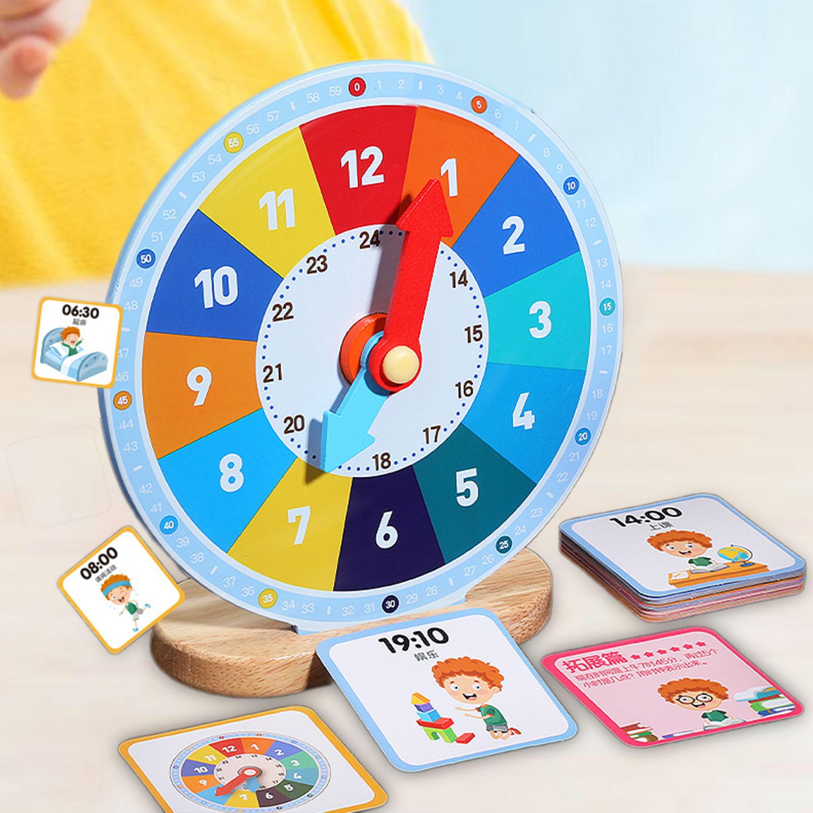 Jam Edukatif Kayu untuk Anak-a - Kids Education Number ulasan dan harga