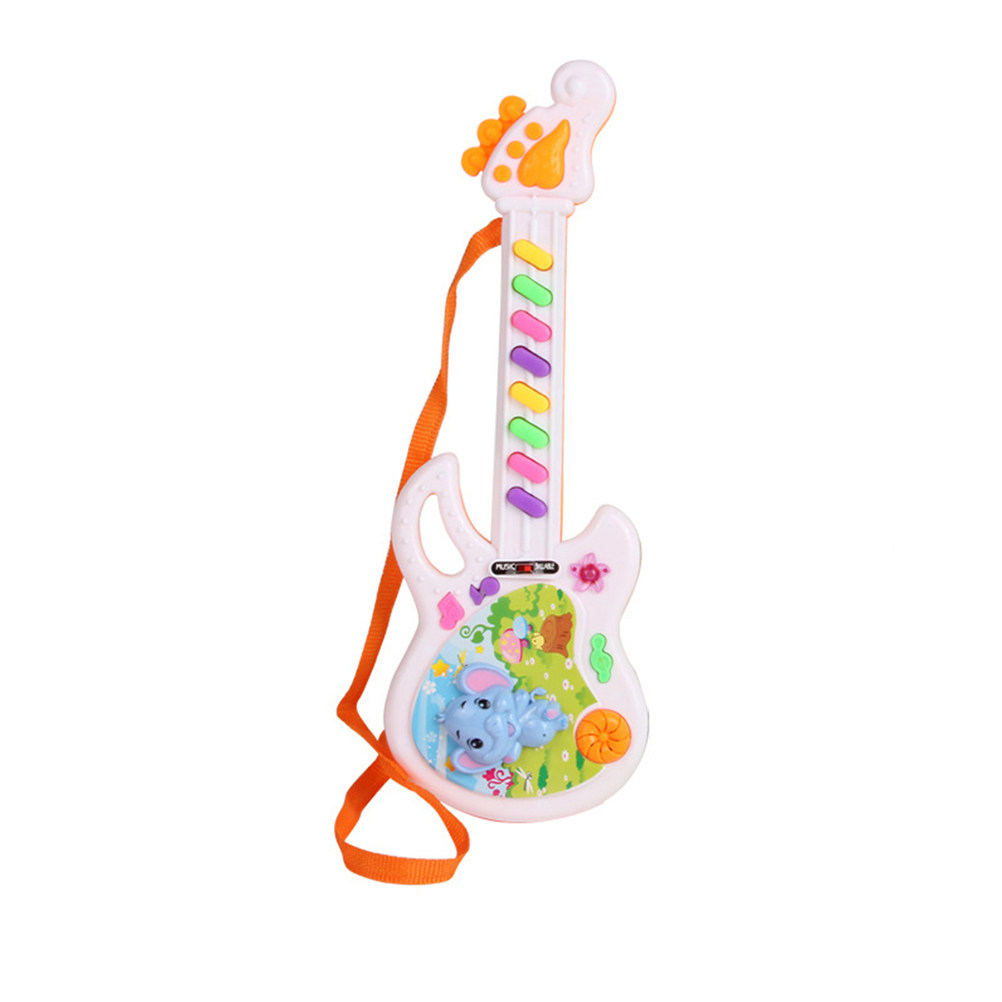 8 Tombol, Gitar Elektronik Ber - Kids Education Rhymes ulasan dan harga