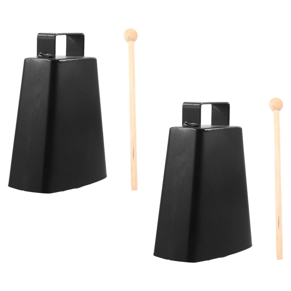 2 Set Lonceng Sapi Logam, Alat - Kids Education Activities ulasan dan harga
