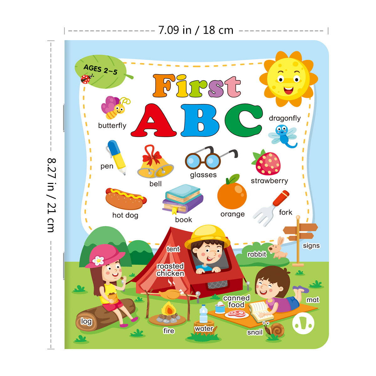 Buku Alfabet ABC Pertama untuk - Kids First Education ulasan dan harga