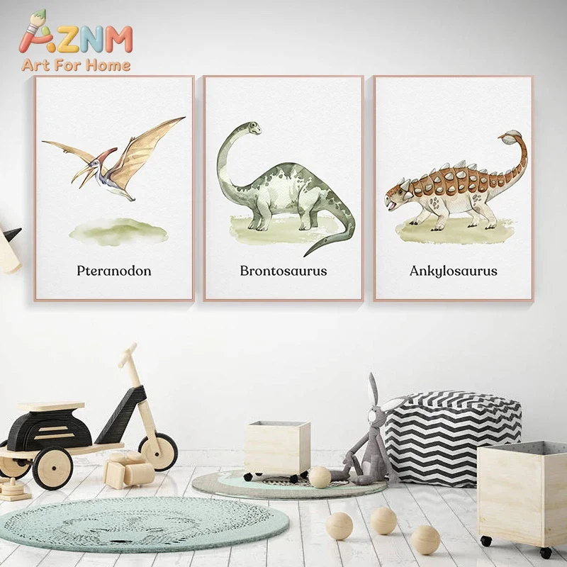 Lukisan Dinding Kanvas Bertema - Kids Education Name ulasan dan harga
