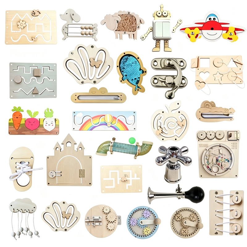 Aksesori anak papan sibuk DIY  - Kids Education Activities ulasan dan harga