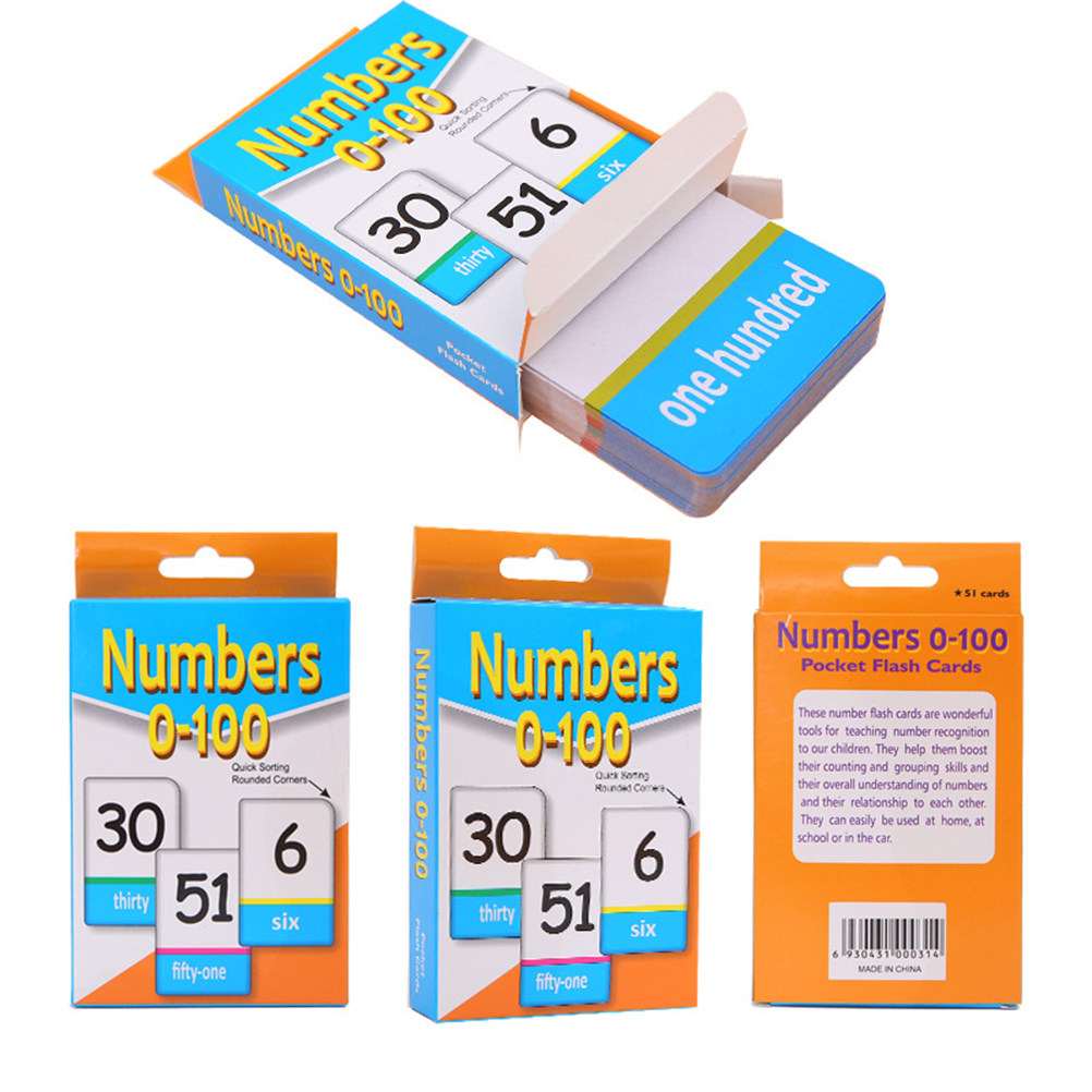 51 Kartu Angka + 52 Kartu Alfa - Abc Kids Early Education ulasan dan harga